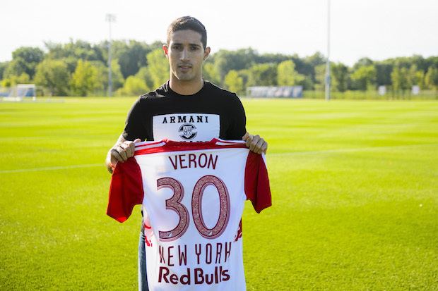 Gonzalo Verón New York Red Bulls sign Gonzalo Veron as Designated Player from