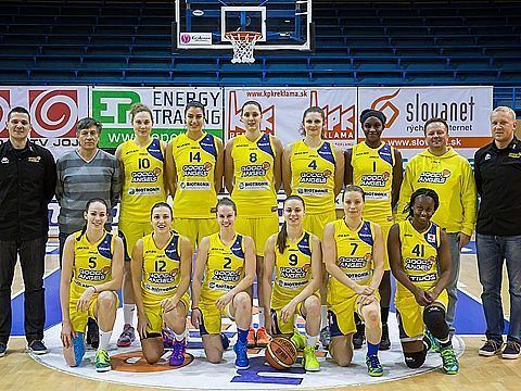 Good Angels Košice GOOD ANGELS KOSICE EuroLeague Women 2015 FIBA Europe