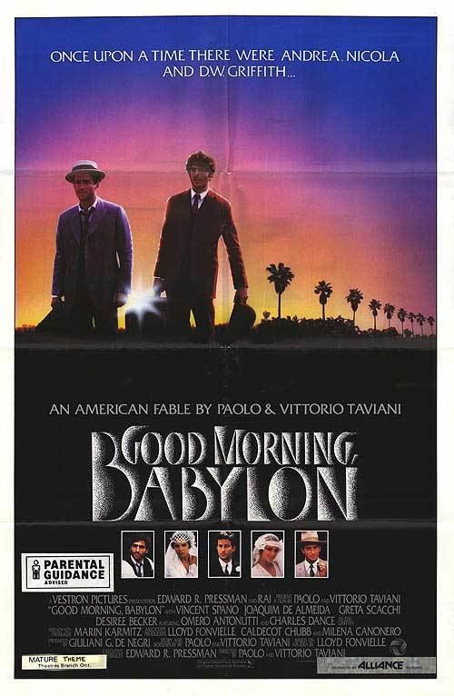 Good Morning, Babylon Good Morning Babylon movie posters at movie poster warehouse