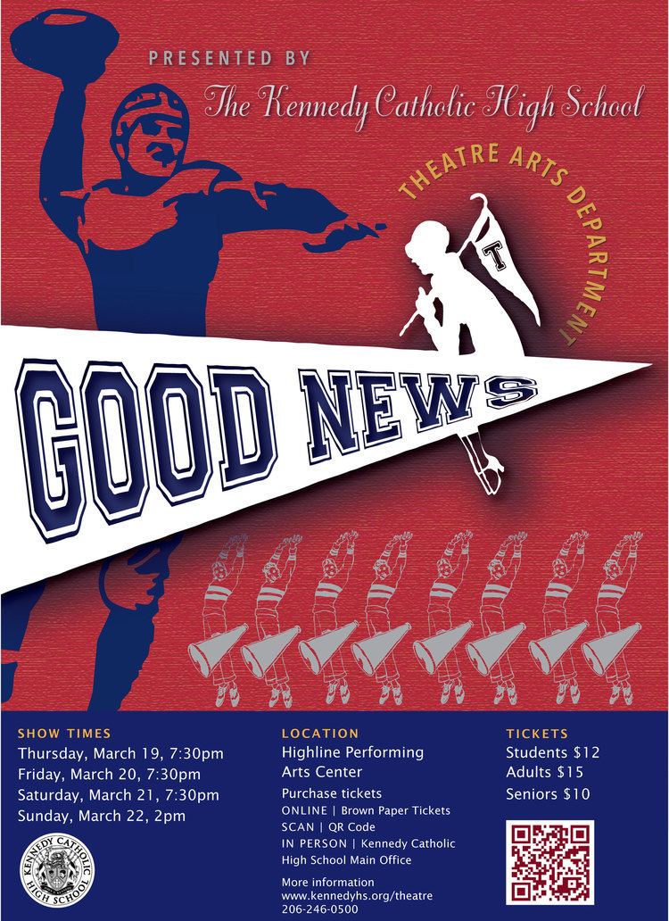 Good News (musical) Kennedy Catholic High School39s 39Good News39 musical will be March 19