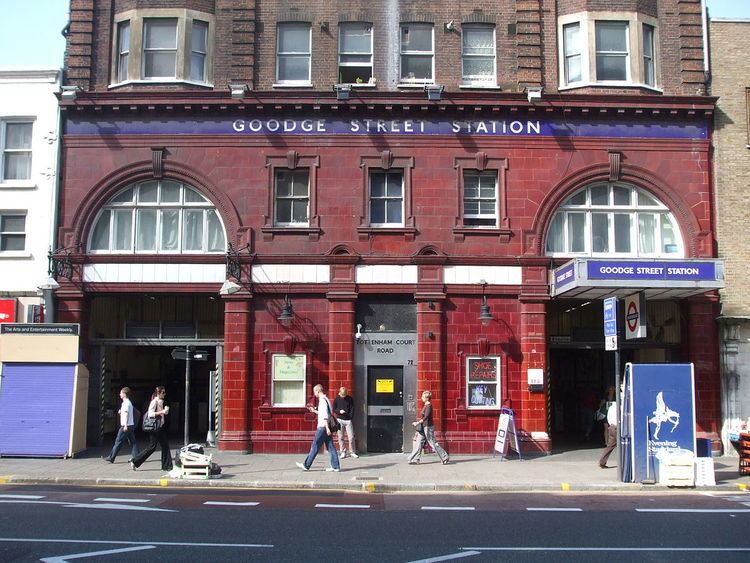 Goodge Street tube station