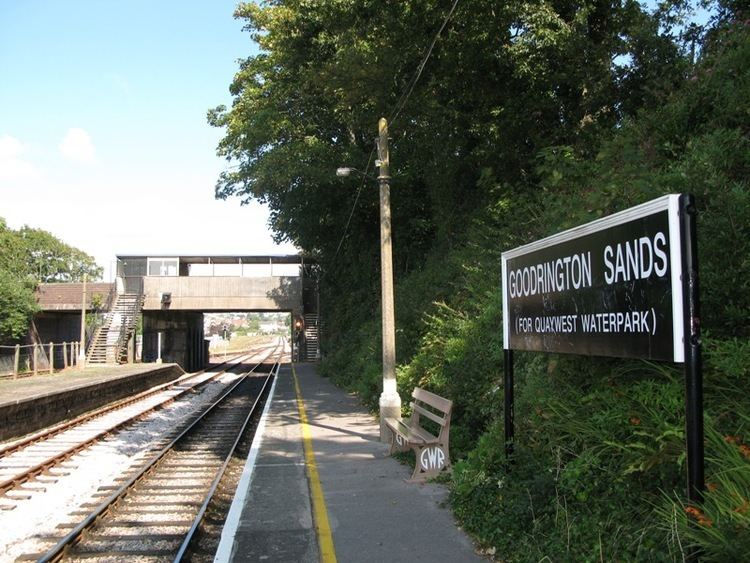 Goodrington Sands railway station