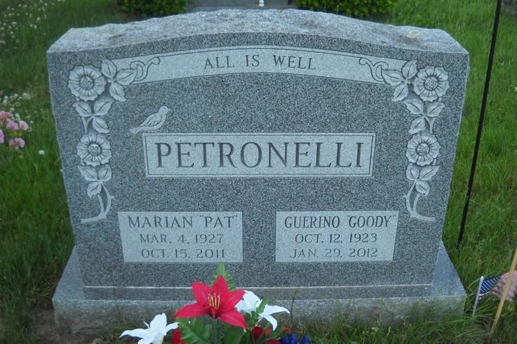 Goody Petronelli Goody Petronelli 1923 2012 Find A Grave Memorial