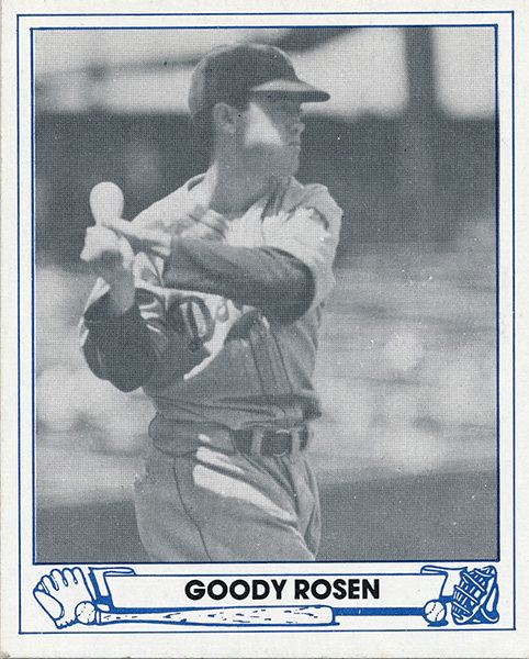 Goody Rosen Goody Rosen Jewish Baseball Museum