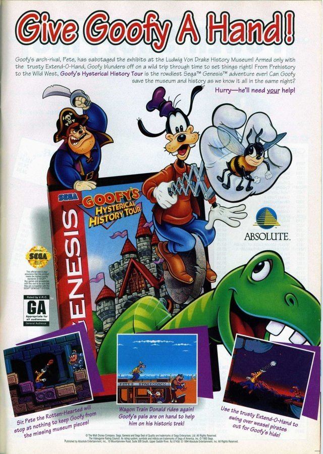 Goofy's Hysterical History Tour Goofy39s Hysterical History Tour Game Download GameFabrique