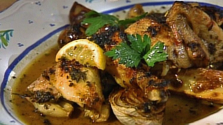 Gordon Hamersley Roast Chicken with Garlic and Lemon with Gordon Hamersley In