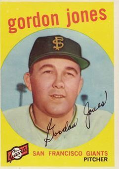 Gordon Jones (baseball) Gordon Jones Baseball Statistics 19541965