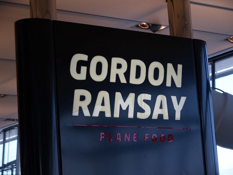 Gordon Ramsay Plane Food