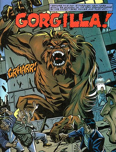 Gorgilla Gorgilla preMarvel monster Monster Hunters character
