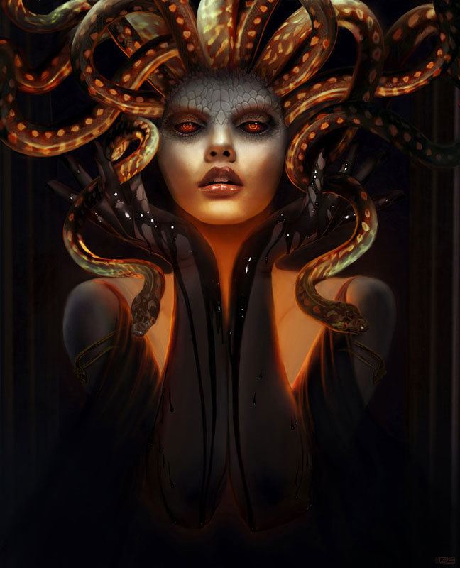 Gorgon Medusa Gorgon Mythical Creature Greek Mythology Pantheon