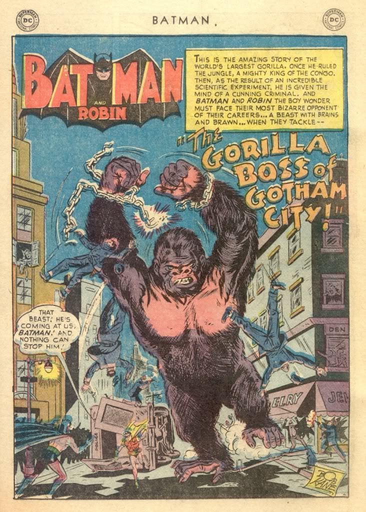 Gorilla Boss Entertained Organizer Monday Makeover The Gorilla Boss of Gotham City