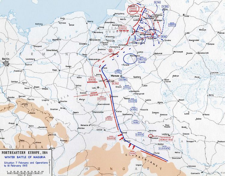 Gorlice–Tarnów Offensive Russian Front AustriaHungary