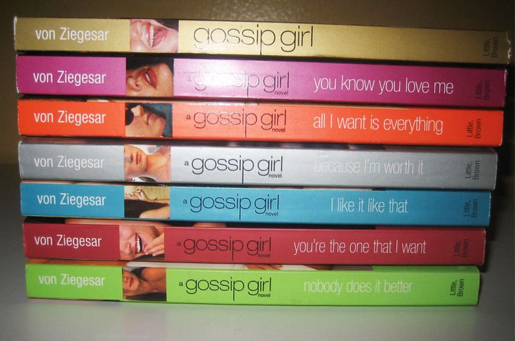 Gossip Girl (novel series) GOSSIP GIRL BOOKS on The Hunt