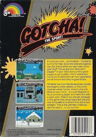 Gotcha! The Sport! Gotcha The Sport Box Shot for NES GameFAQs