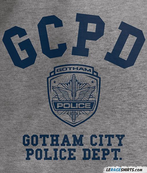 Gotham City Police Department GCPD TShirt Gotham City Police Department by LeRage Shirts