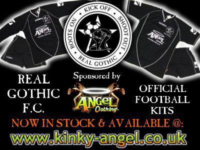 Gothic F.C. In which I Spam o REAL GOTHIC FC Football Kits Now In Stock
