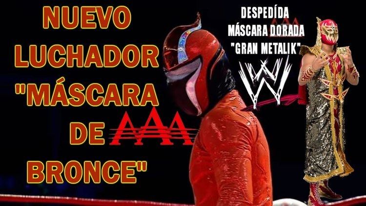 Máscara de Bronce MSCARA DE BRONCE LUCHADOR SORPRESA EN AAA YouTube