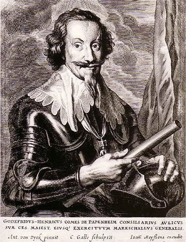 Gottfried Heinrich Graf zu Pappenheim Gottfried Heinrich von Pappenheim 1594 1632 Genealogy