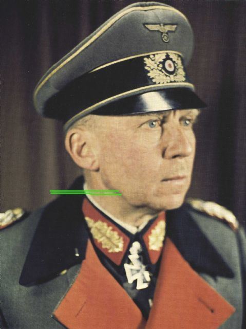 Gotthard Heinrici Third Reich Color Pictures Generaloberst Gotthard Heinrici