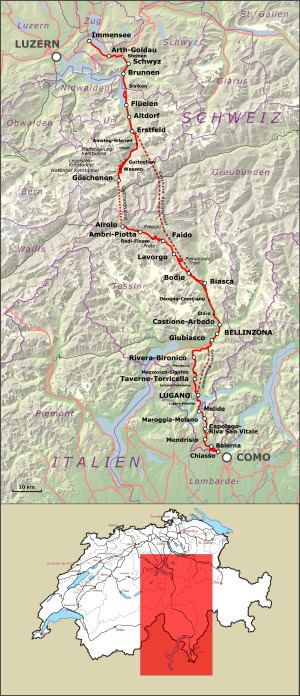 Gotthard railway Gotthard railway Wikipedia