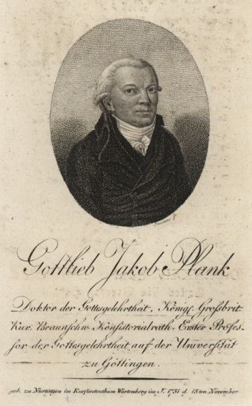 Gottlieb Jakob Planck Gottlieb Jakob Planck Wikipedia