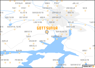 Gottsunda Gottsunda Sweden map nonanet