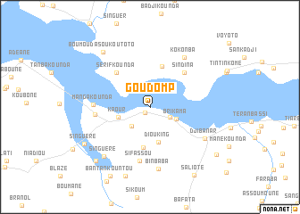 Goudomp Goudomp Senegal map nonanet