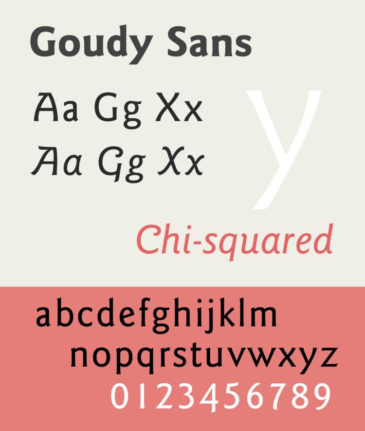 Goudy Sans