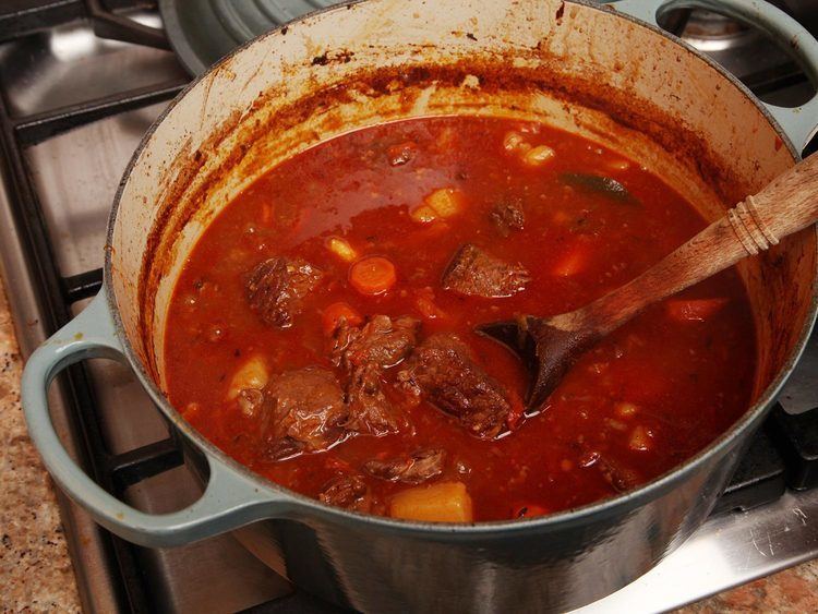 Goulash The Food Lab The Best Goulash Hungarian Beef and Paprika Stew