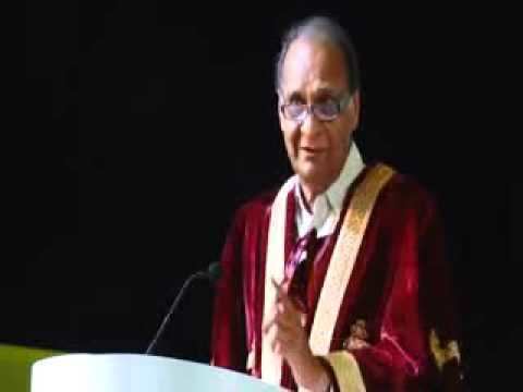 Goverdhan Mehta Honorable Prof Goverdhan Mehta Speech During 3rd Convocation At