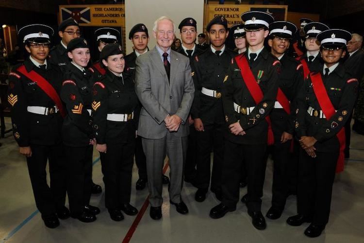 Governor General's Foot Guards The Governor General of Canada gt Photos gt Visit to Members of the