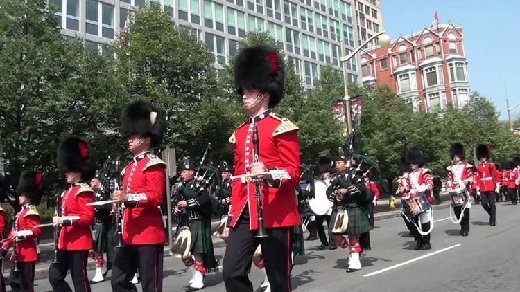 Governor General's Foot Guards GovernorGeneral39s Foot Guard Marching down Elgin Street YouTube