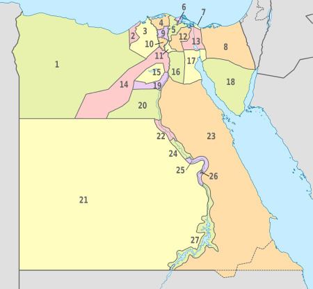 Governorates of Egypt Governorates of Egypt Wikipedia