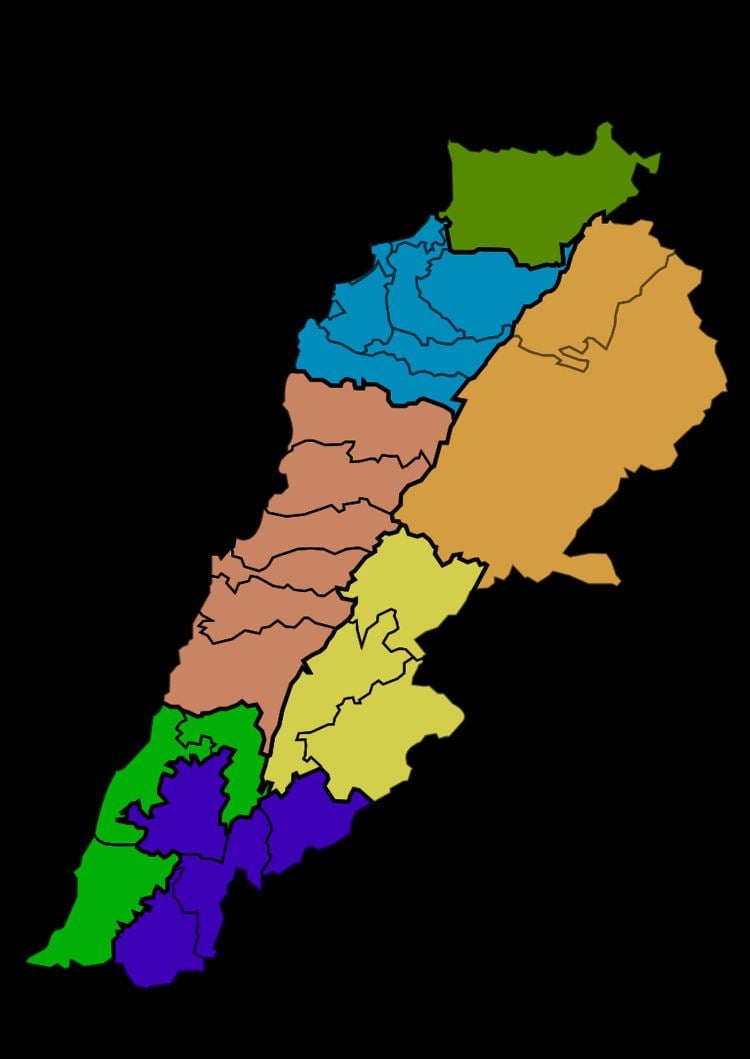 Governorates of Lebanon