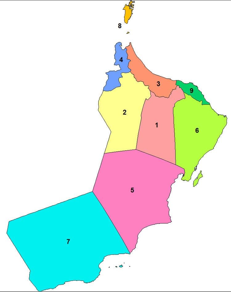 Governorates of Oman