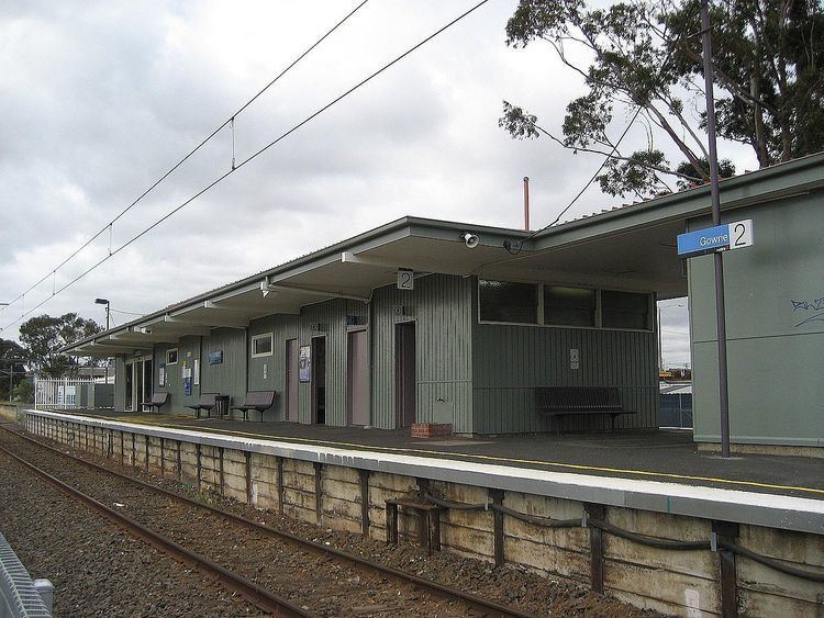 Gowrie railway station