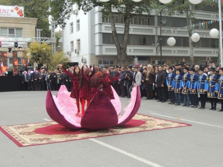 Goychay Pomegranate Festival Nearly 15000 visit Pomegranate Festival in Goychay AZERTAC