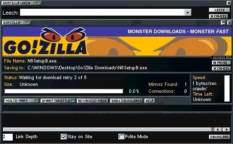 Go!Zilla GoZilla Adware EN downloadchipeu