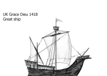 Grace Dieu (ship) 10 facts about the Grace Dieu The Road to Agincourt