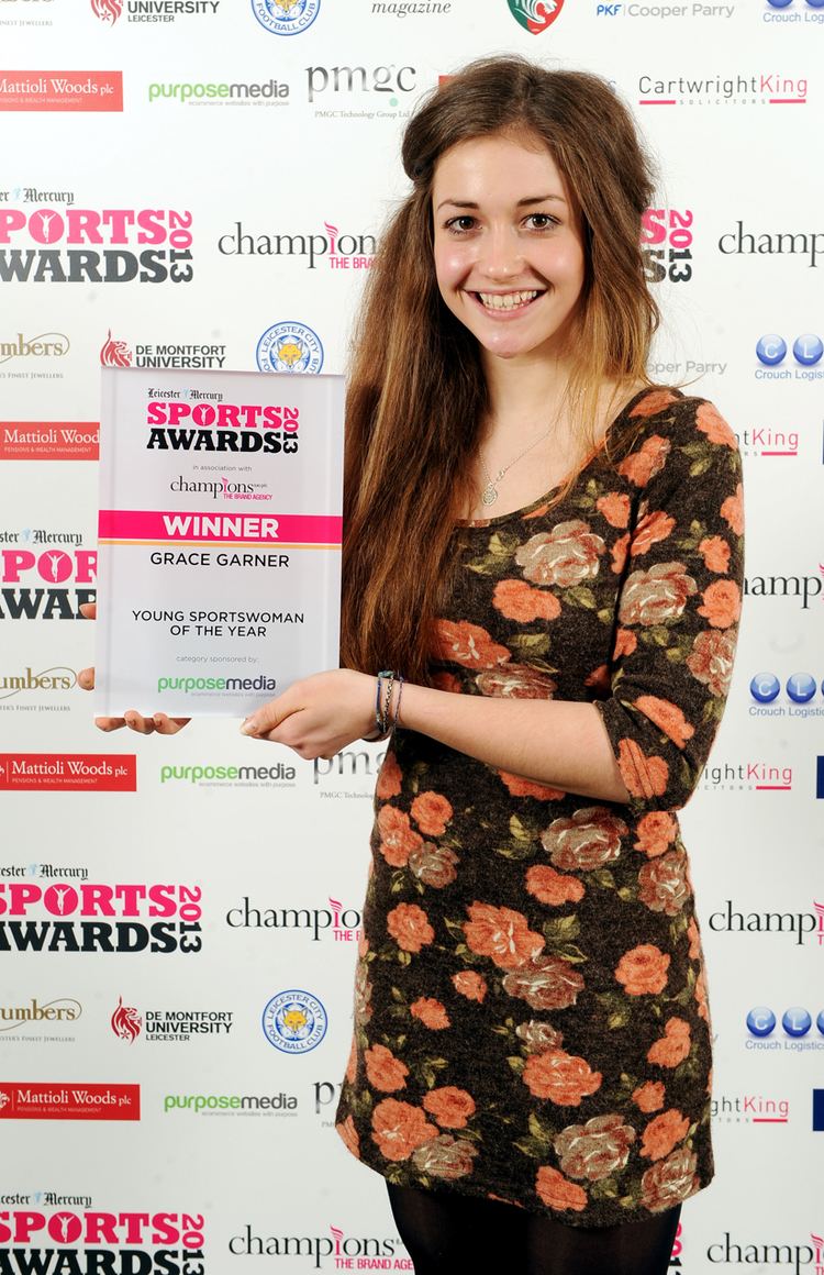 Grace Garner Grace Garner takes Young Sportswoman of the year award RST Racing Team