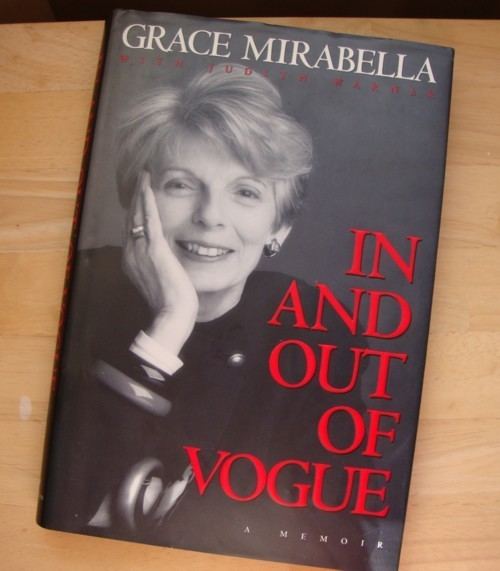 Grace Mirabella Currently Reading In and Out of Vogue Grace Mirabella