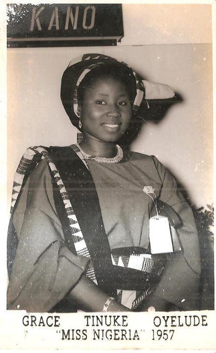 Grace Oyelude First Miss Nigeria Grace Atinuke Oyelude In 1957 Nubian