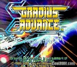 Gradius Advance Gradius Advance ROM Download for Gameboy Advance GBA CoolROMcom