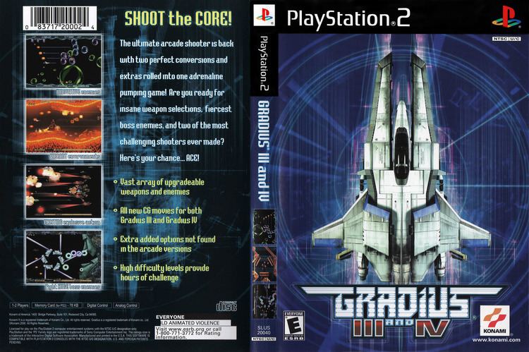 Gradius III and IV Gradius III And IV Cover Download Sony Playstation 2 Covers The