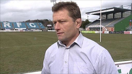 Graham Dawe BBC Sport Rugby Union Relegation for Plymouth Albion