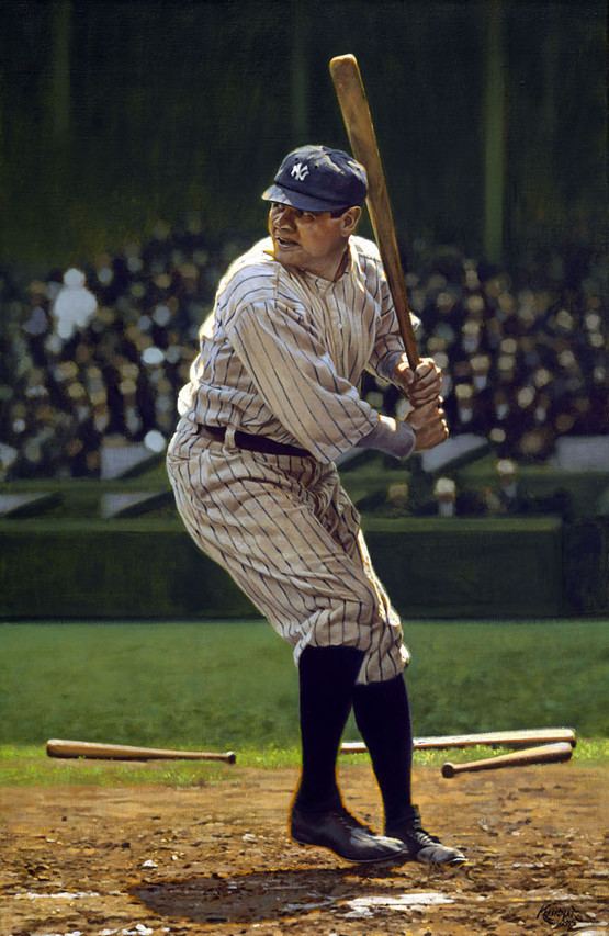 Graig Kreindler Perfectionist Graig Kreindler Paints Baseball39s Greats WSJ