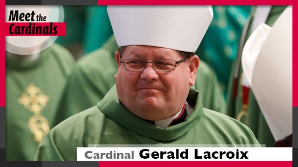 Gérald Lacroix Meet the Cardinals Gerald Lacroix Quebec City Salt and Light