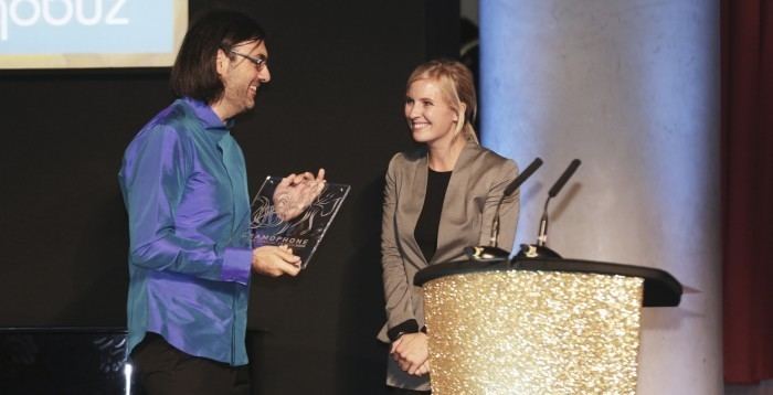 Gramophone Award Leonidas is named Artist of the Year at the 2014 Gramophone Awards