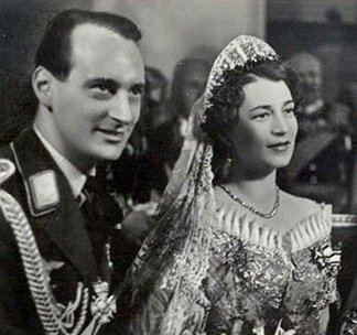 Grand Duchess Kira Kirillovna of Russia May 2 1938 Wedding of Prince Louis Ferdinand of Prussia and Grand
