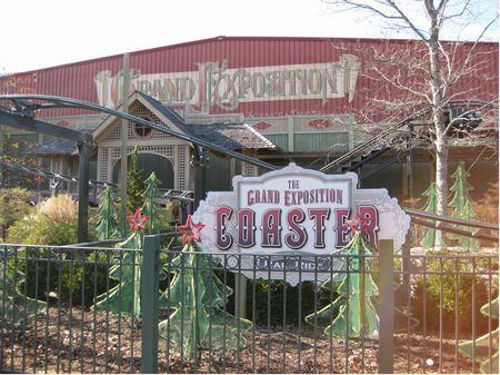 Grand Exposition Coaster The Grand Exposition Coaster at Silver Dollar City